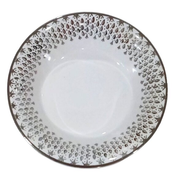 Vintage Silver Rain Set of 4 Ironstone Dishes Washington Pottery Hanley England - Picture 4 of 6